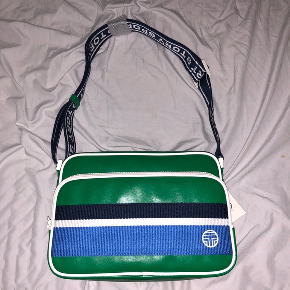 Tory Burch Handbags - NWT Tory Sport green/blue crossbody